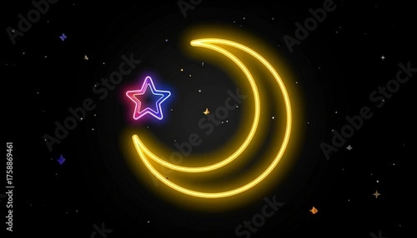 Obraz Midnight Forest Whispers