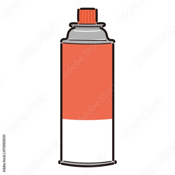 Fototapeta 手書き_カセットボンベ_01