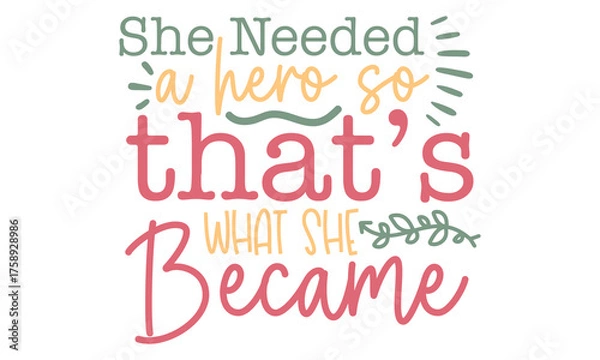 Fototapeta Girl Power EPS Bundle And Single Design