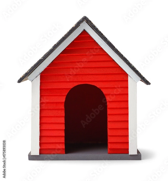 Obraz Pies Dom z przodu