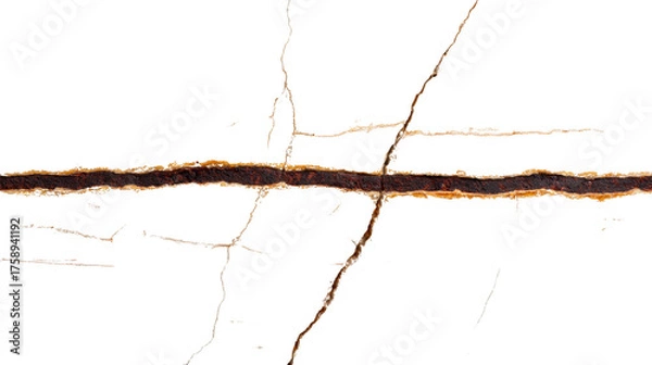 Fototapeta Marble texture with natural brown and gold vein pattern, elegant stone surface for interior design, luxurious background for countertops, flooring, or wall decoration