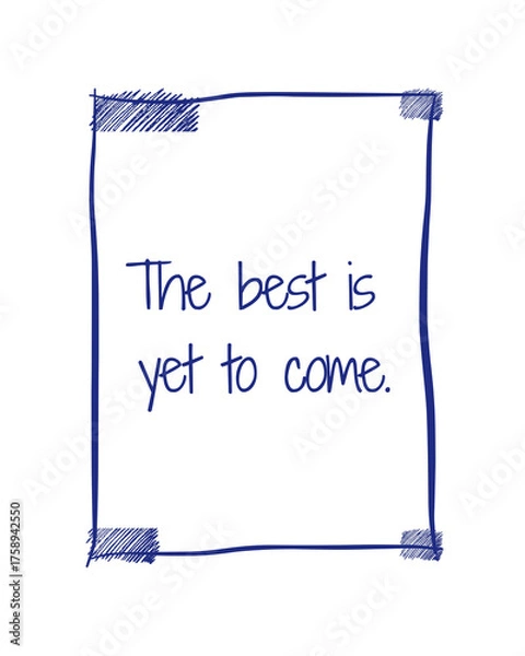 Obraz The Best Is Yet To Come Print Trendy Apartment Decor Fortune Cookie Poster Positive Affirmation Wall Art Digital Download 