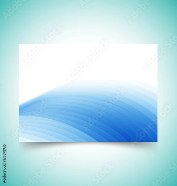 Fototapeta abstract waves set 3