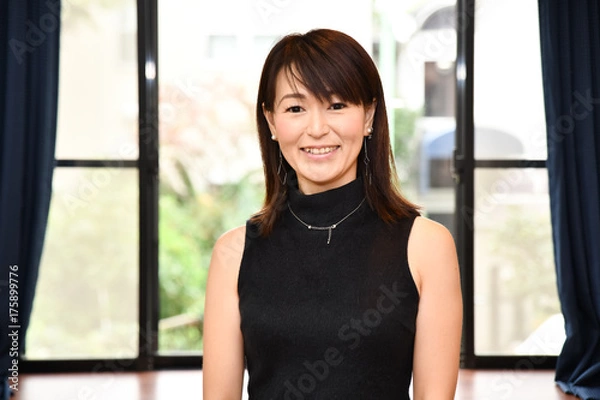 Obraz 美しい日本人女性のポートレート