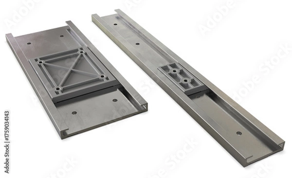 Obraz Linear guide components