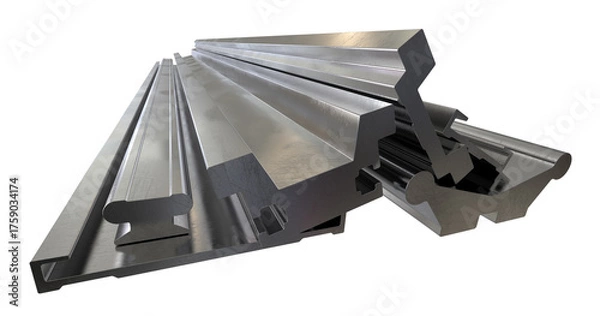 Obraz Linear guide components