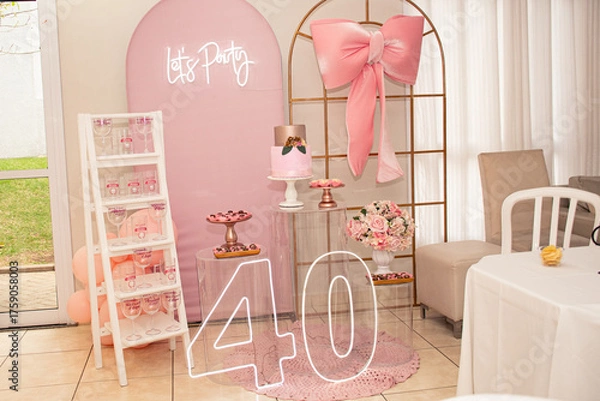 Fototapeta Aniversário.