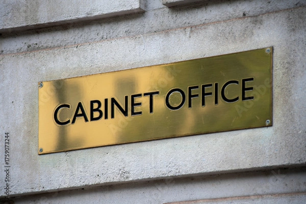 Obraz Cabinet Office plaque