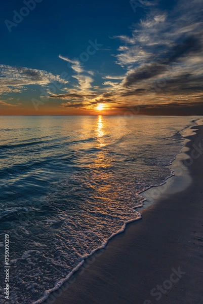 Obraz "Beach Walk Sunset"