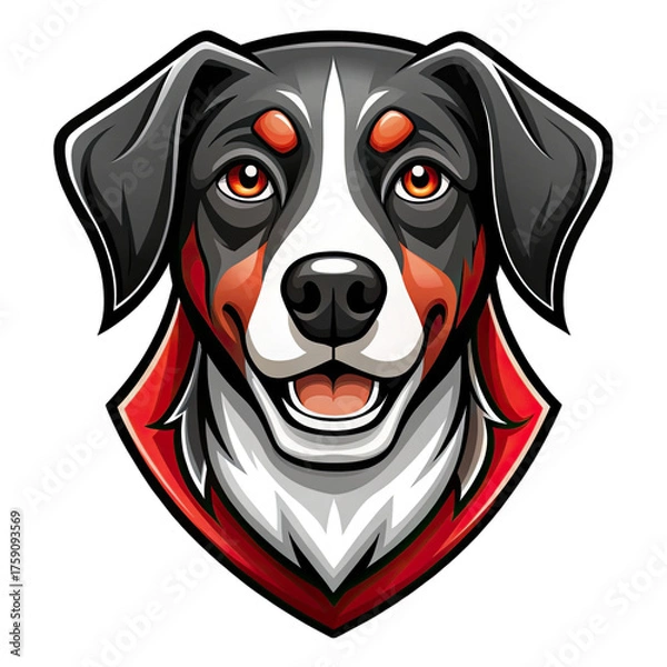 Obraz dog logo Design
