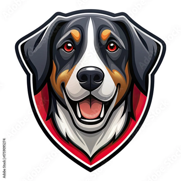 Obraz dog logo Design