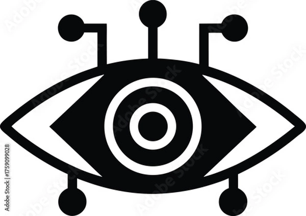 Obraz Fishing Trophy Vector Icon