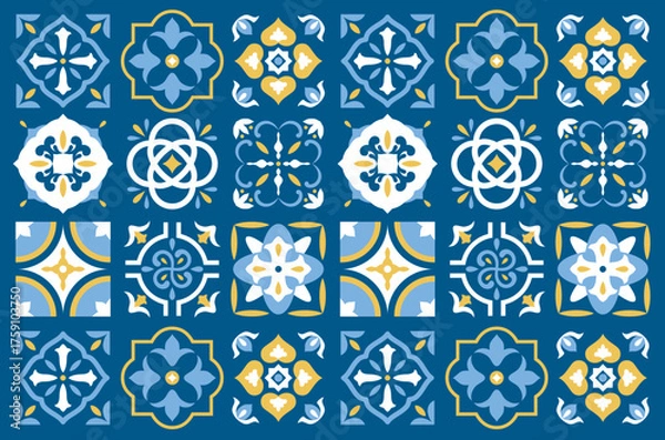 Obraz Mediterranean Tiles