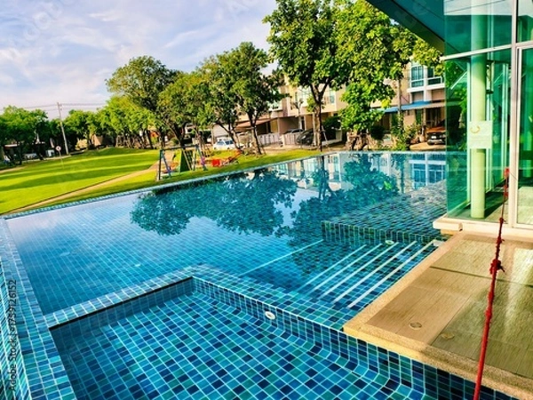 Obraz swimming pool in hotel