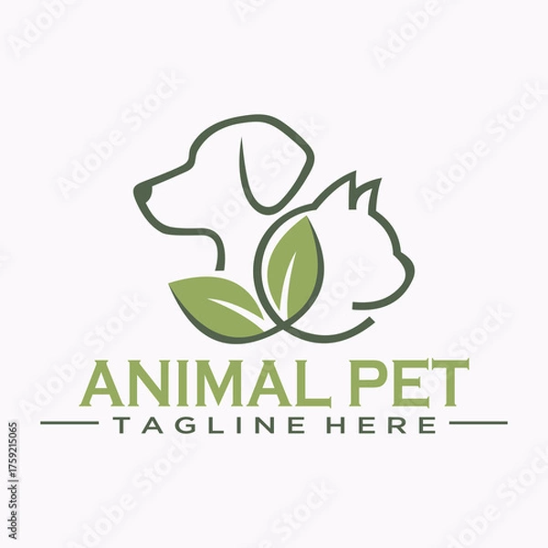 Obraz Animal Pet Logo