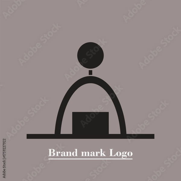 Obraz vector brand mark logo
