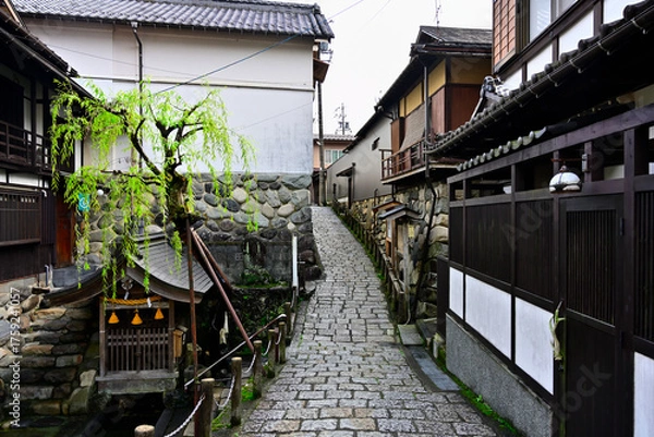 Fototapeta 郡上八幡　宗祇水