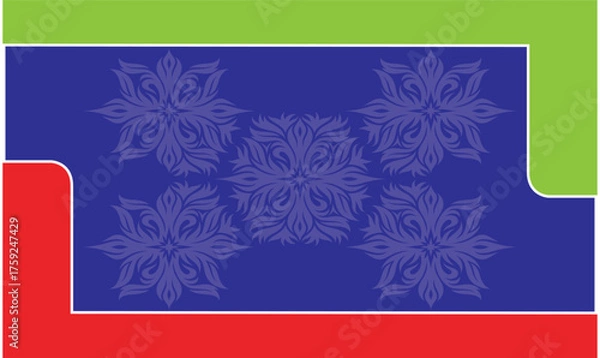 Obraz Abstract Floral Pattern Background