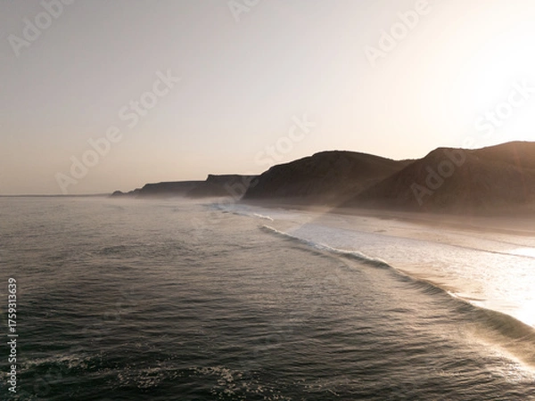Obraz Côtes portugaises vues de drone