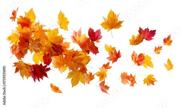 Fototapeta  Falling leaves 