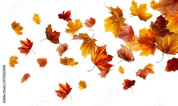 Obraz  Falling leaves 