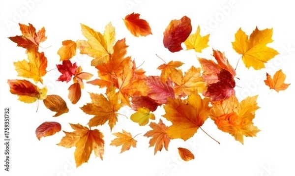 Obraz  Falling leaves 