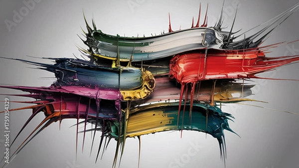 Obraz abstract colorful background