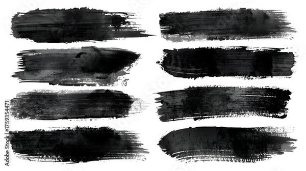 Obraz grunge brush strokes