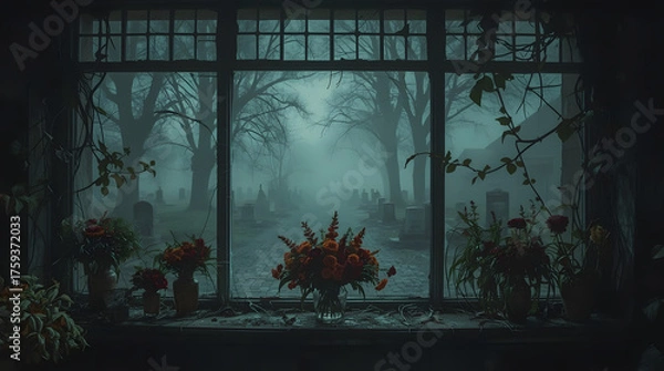 Obraz window in the forest