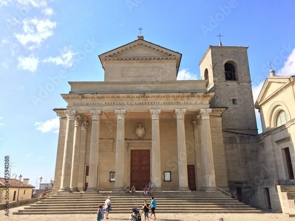 Fototapeta ssn marino duomo