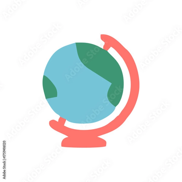 Obraz Earth and Globe