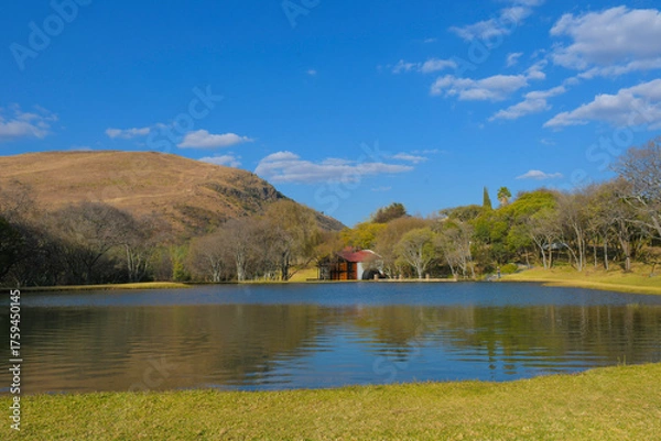 Obraz Dullstroom fishing dam in Mpumalanga