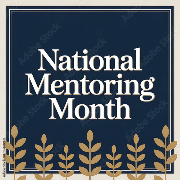 Obraz national mentoring month