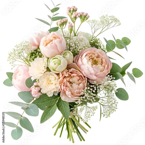 Obraz modern floral composition with elegant style