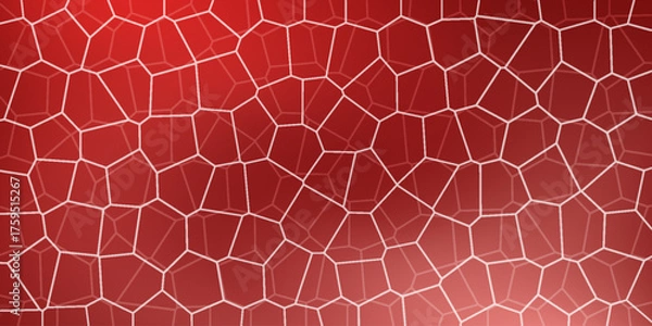 Obraz Red Gradient Background. Noise Gradient Texture. Design for Template, Social Media, Flyer, Banner, Web