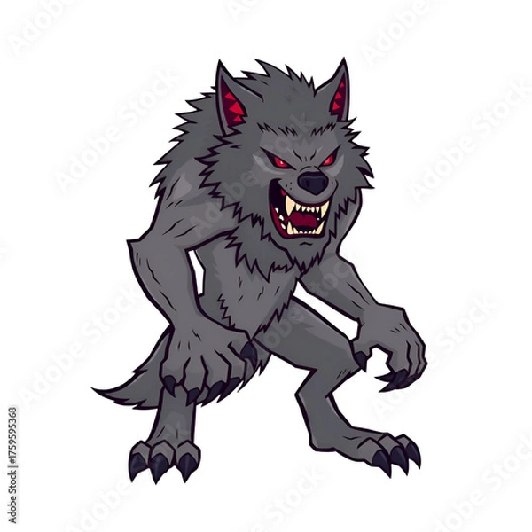 Obraz Halloween Werewolf Monster