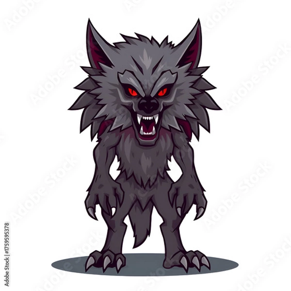Obraz Halloween Werewolf Monster