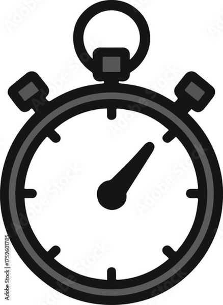 Fototapeta stopwatch vector icon