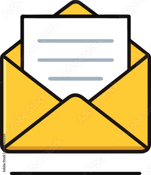Fototapeta mail envelope icon