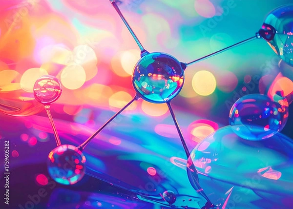 Obraz The basic structure of living things at the cellular level