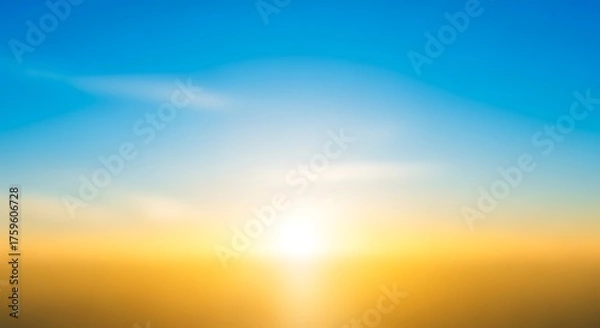 Obraz blue sky background