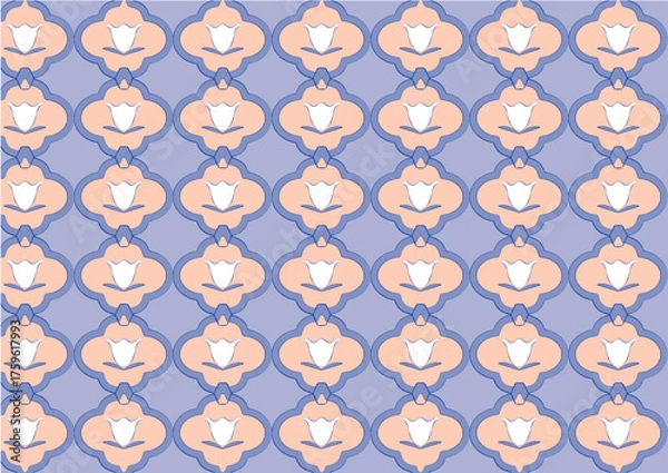 Fototapeta チューリップの柄