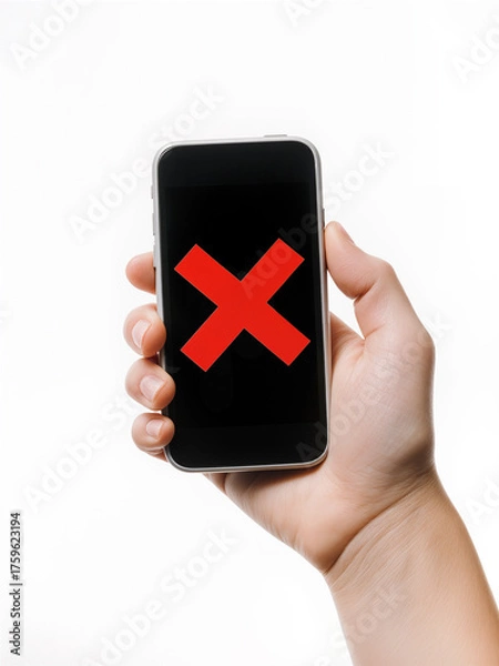 Fototapeta Social media ban for children