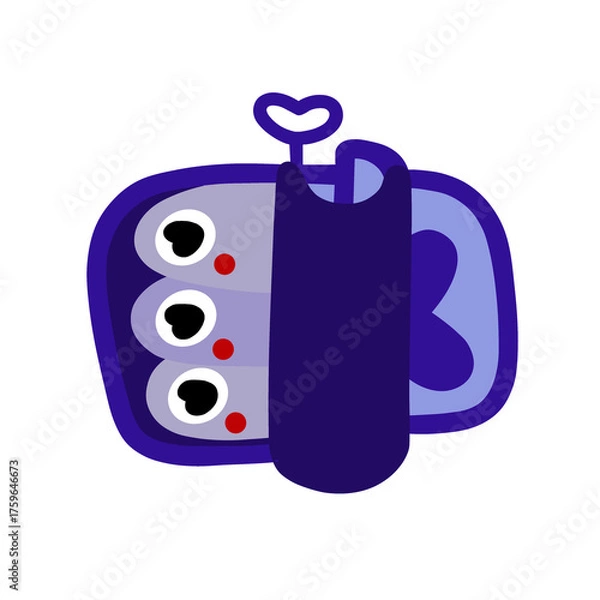 Obraz vector illustration of a can of sardines