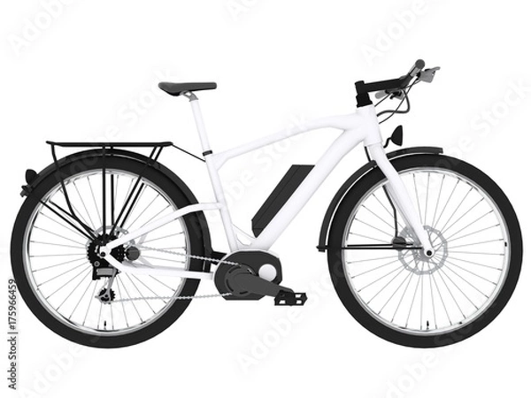 Obraz Weisses E Bike