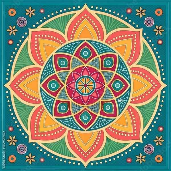 Obraz abstract colorful background