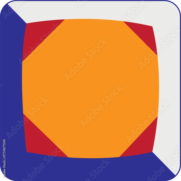 Obraz Title:
Abstract Geometric Frame