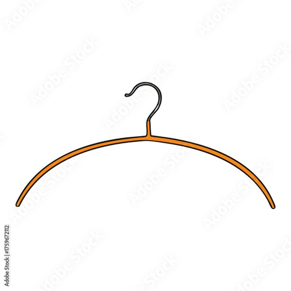 Fototapeta 手書き_ハンガー_01