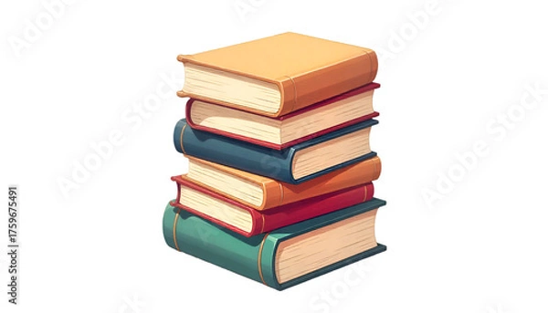 Fototapeta Simple book icon animation