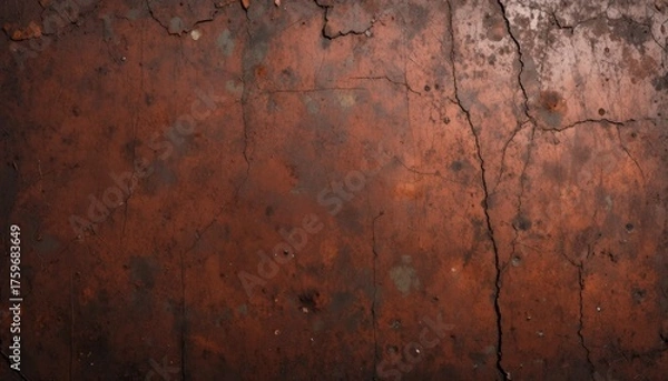 Obraz Exploring the Rich, Textured Patterns of Worn and Weathered Surfaces in Nature